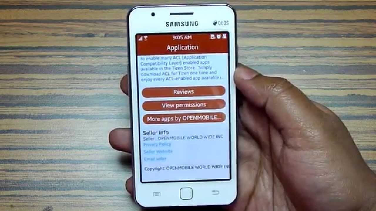 Acl app for tizen mobile free download android